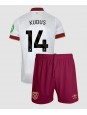 West Ham United Mohammed Kudus #14 Kolmaspaita Lasten 2024-25 Lyhythihainen (+ shortsit)